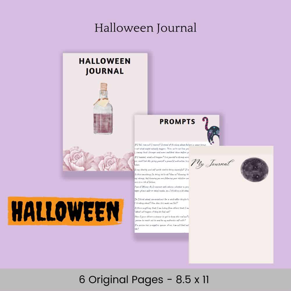 halloween journal